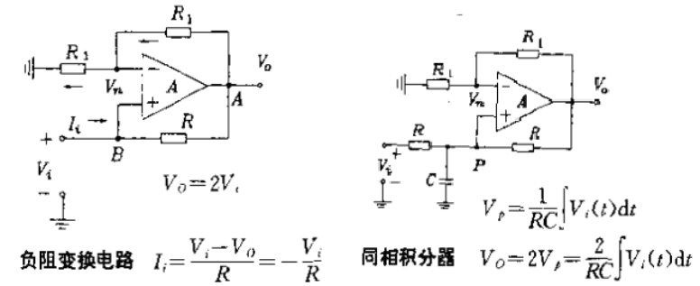 運(yùn)算放大器計算公式